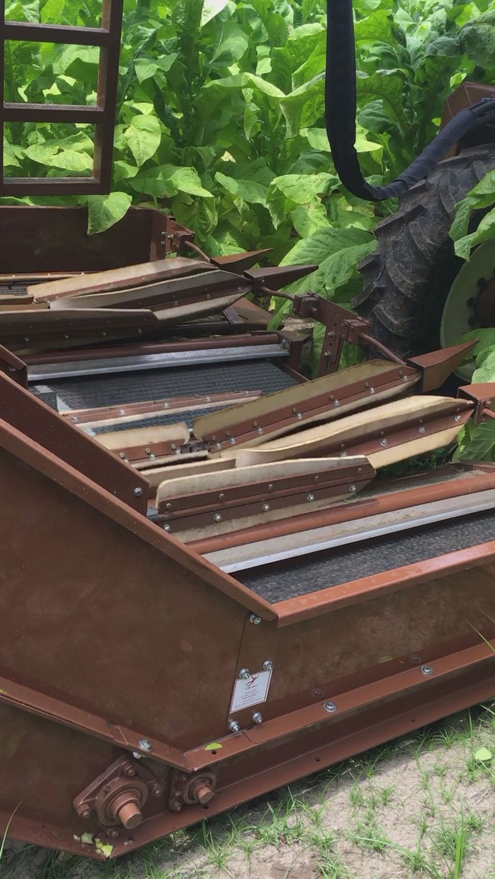 Harvesters Tobacco Harvesting Equipment Granville Equipment